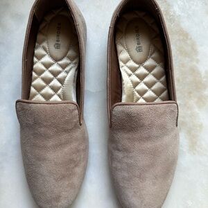 Birdies Starling Slip on Suede Flats